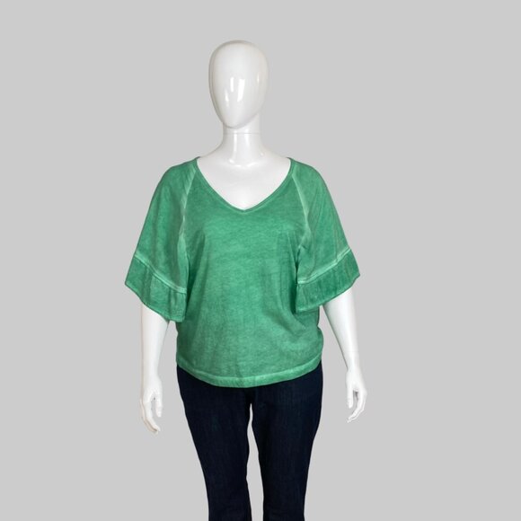 Tribal Jeans T-shirt with flared sleeves - Picture 3 of 7